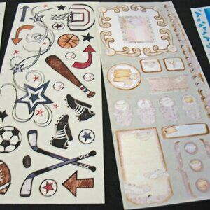 Lot of Stickers, Baby boy Great Lengths, Water, Button stickers & Title stickers